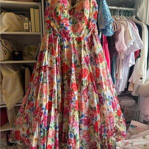 Kelly dress JessaKae Vibrant Floral Dress